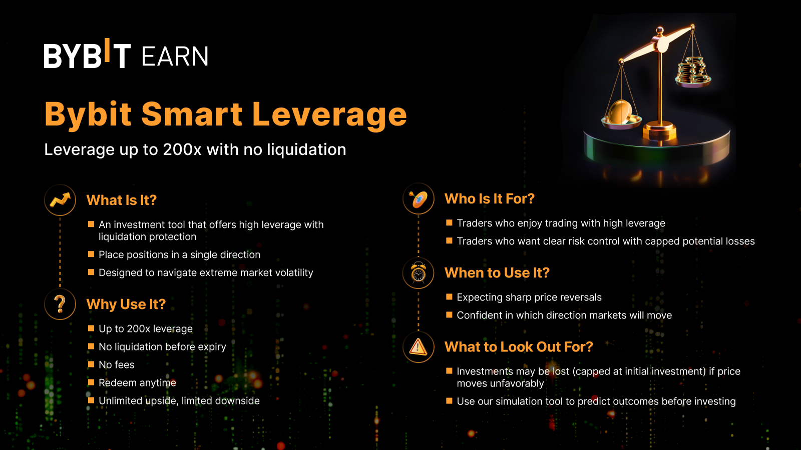 ByBit leverage trading table with data